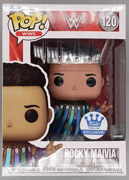 120 Rocky Maivia Metallic - WWE - Box Damaged Funko POP Funko