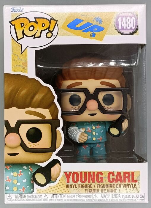 1480 Young Carl - Disney Pixar Up 2 Funko POP - Brand New
