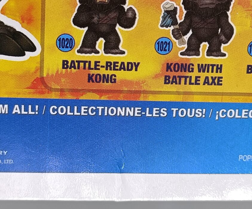 1018 Heat Ray Godzilla - Godzilla vs Kong - Box Damaged Funko POP