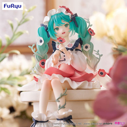 Hatsune Miku Noodle Stopper PVC Statue Hatsune Miku Flower Fairy Anemone 14 cm - [New] Furyu