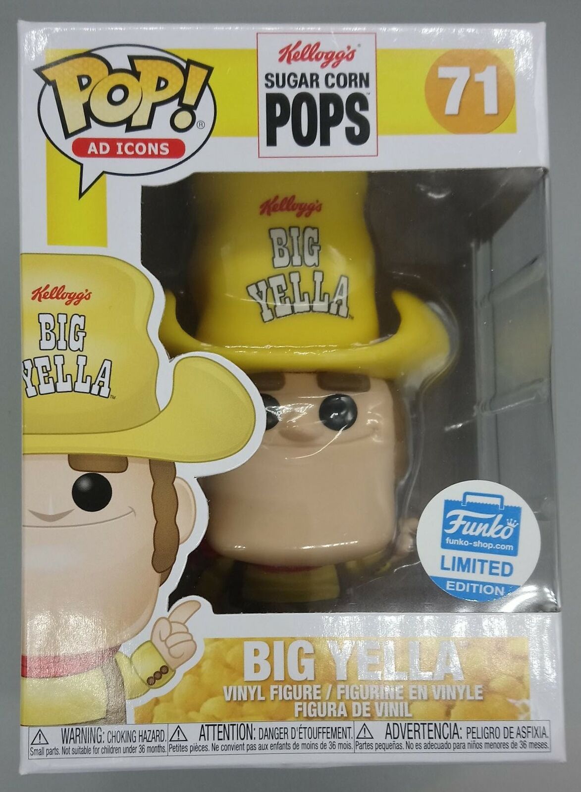 71 Big Yella - Ad Icons - Kellogg's Sugar Corn Pops Funko POP
