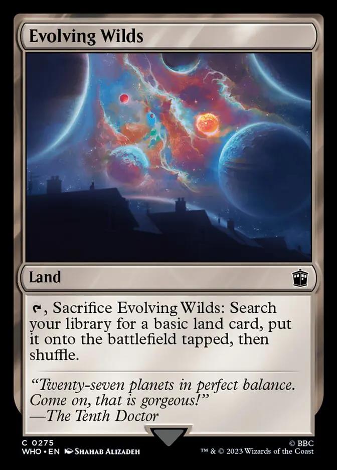 275 - Evolving Wilds - Doctor Who - Normal - Magic: The Gathering Card