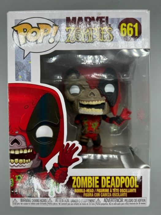 661 Zombie Deadpool - Marvel Zombies - Box Damaged Funko POP Funko