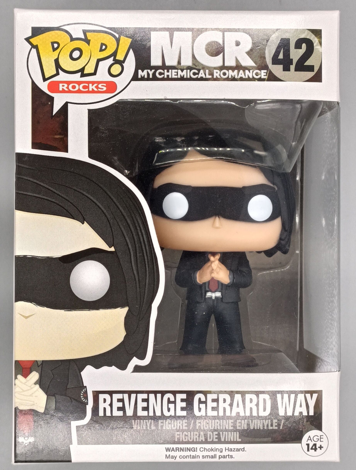 42 Revenge Gerard Way - Rocks My Chemical Romance - Funko POP - Box Damaged Funko