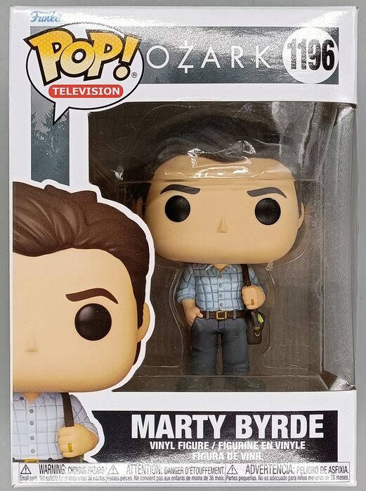 #1196 Marty Byrde - Ozark - Box Damaged Funko POP