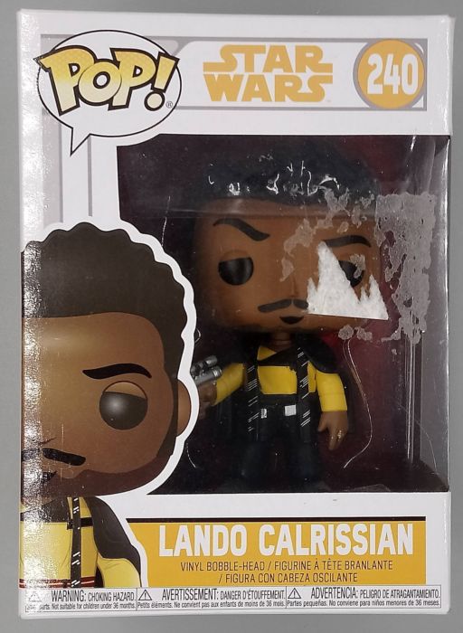 240 Lando Calrissian - Star Wars - Solo - Box Damaged Funko POP Funko