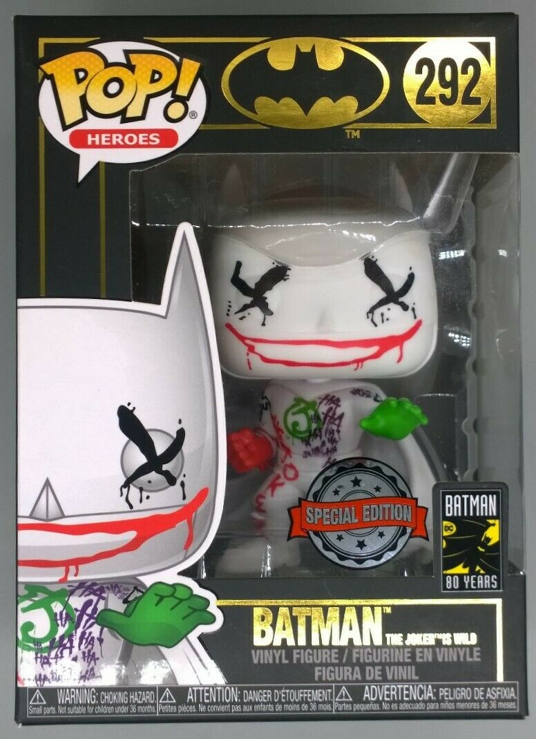 292 Batman (The Joker Is Wild) - DC Batman 80 Years Funko POP Funko
