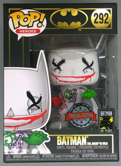 292 Batman (The Joker Is Wild) - DC Batman 80 Years Funko POP Funko
