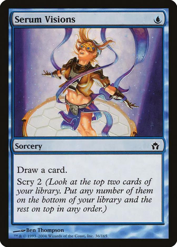 36 - Serum Visions - Fifth Dawn - Normal - Magic: The Gathering Card