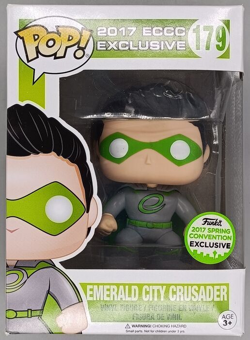 179 Emerald City Crusader - 2017 Con - Box Damaged Funko POP