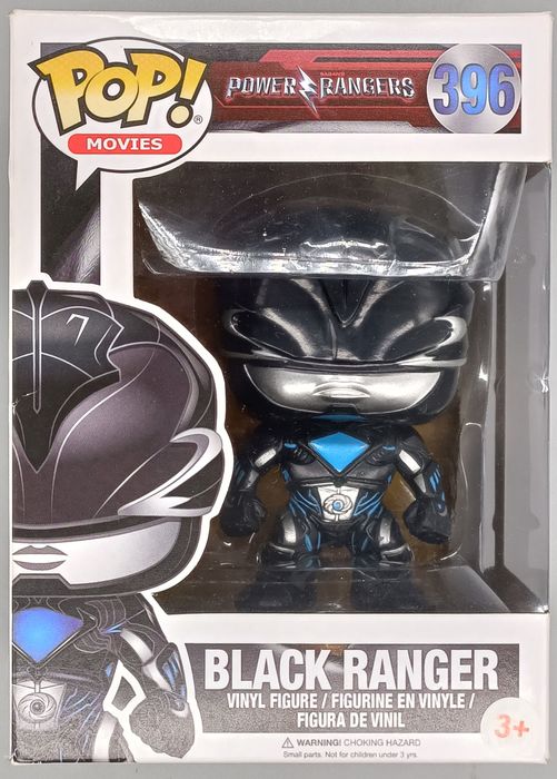 396 Black Ranger - Power Rangers - Funko POP - Box Damaged