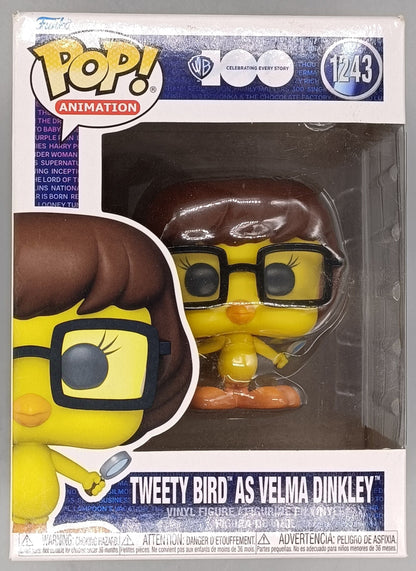 1243 Tweety Bird (as Velma Dinkley) Scooby Doo Looney Tunes Funko POP - Box Damaged Funko