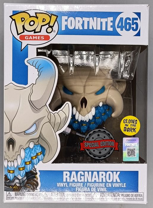 465 Ragnarok - Glow - Fortnite Funko POP Funko