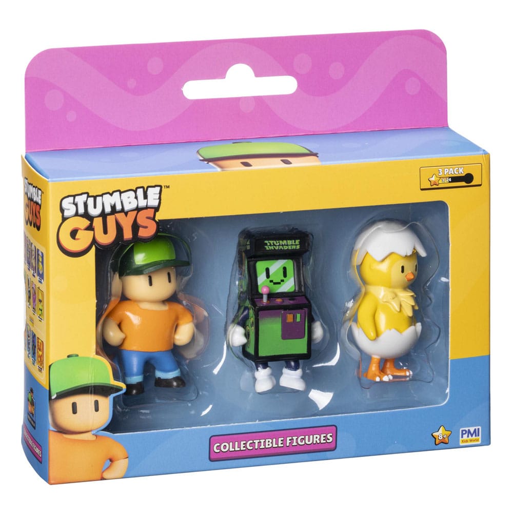 Stumble Guys: Wave 2 3-figure window box collectible figures assortment - [New]