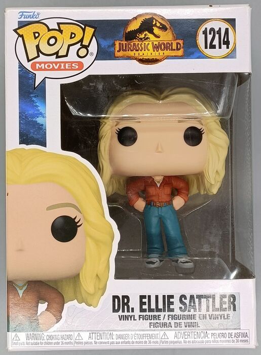1214 Ellie Sattler - Jurassic World Dominion - Box Damaged Funko POP Funko