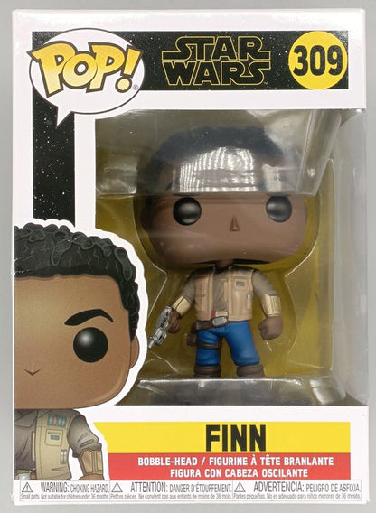 309 Finn - Star Wars The Rise of Skywalker - Box Damaged Funko POP Funko
