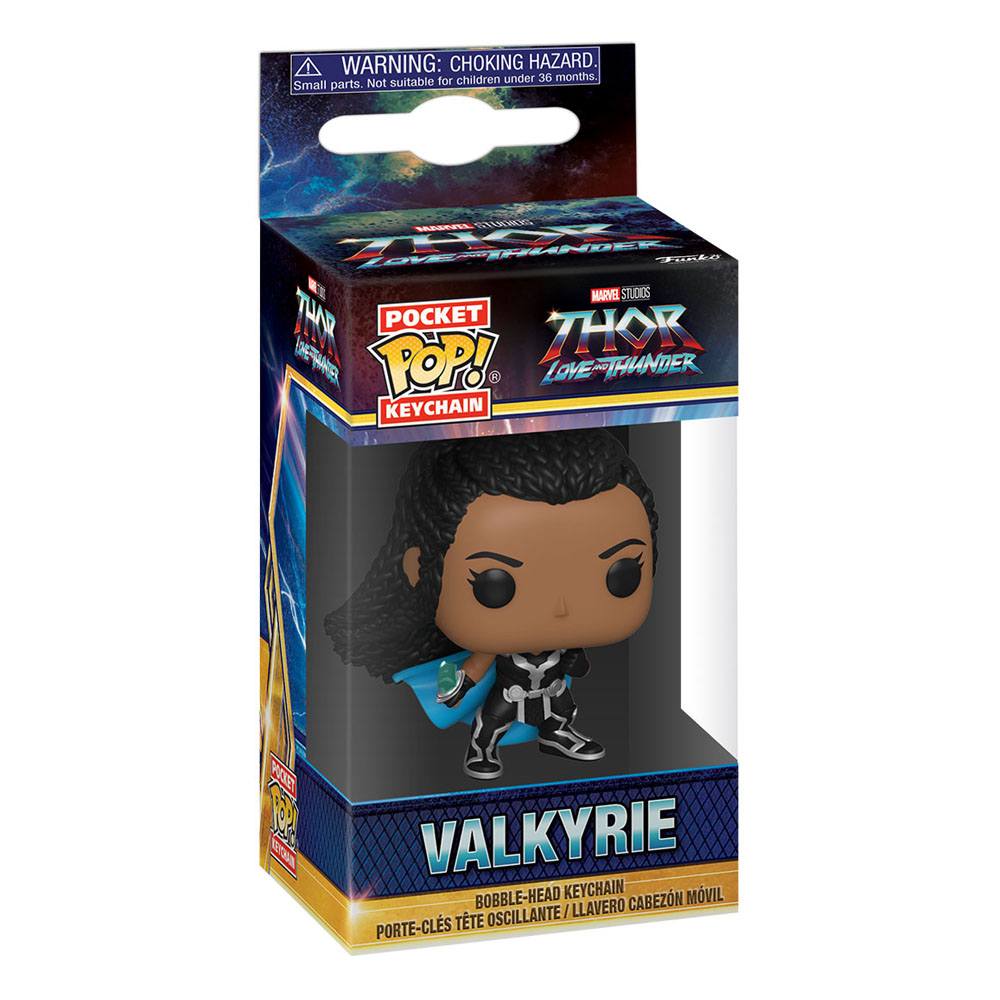 Pocket Pop Funko Keychain - Valkyrie - Marvel Thor: Love and Thunder - Brand New Funko