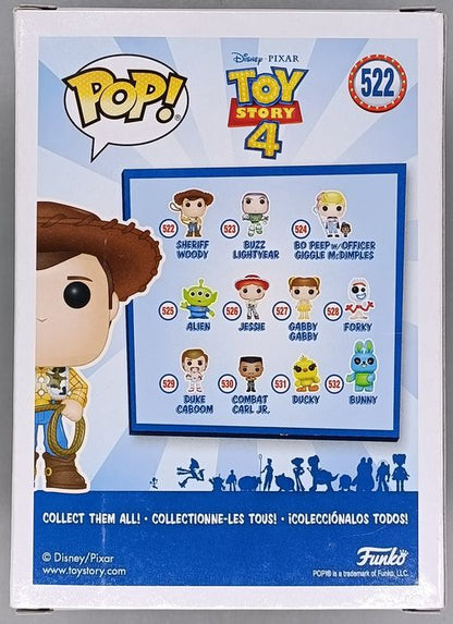 522 Sheriff Woody - Disney - Toy Story 4 - Funko POP - Box Damaged