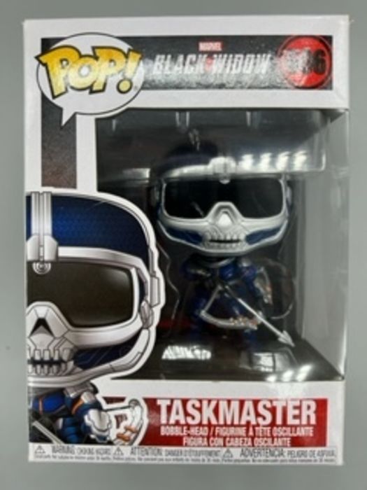 606 Taskmaster (w/ Bow) Marvel - Black Widow - Box Damaged Funko POP Funko