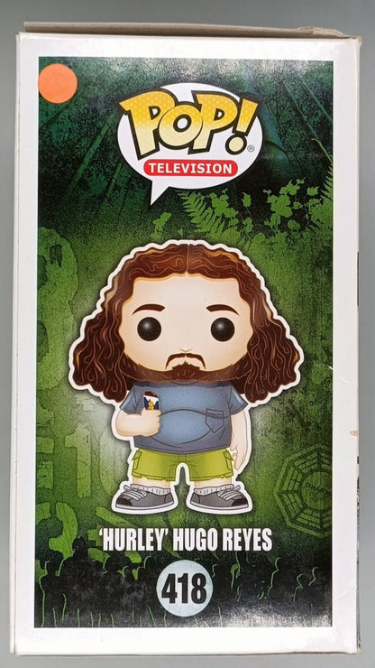 418 Hurley Hugo Reyes - LOST - Box Damaged Funko POP