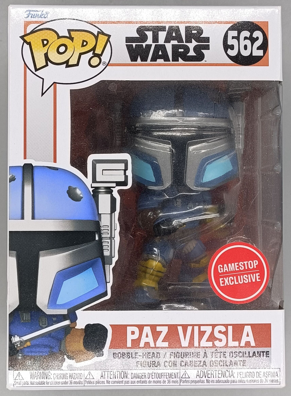 562 Paz Vizsla - Star Wars The Mandalorian - Funko POP - Box Damaged Funko