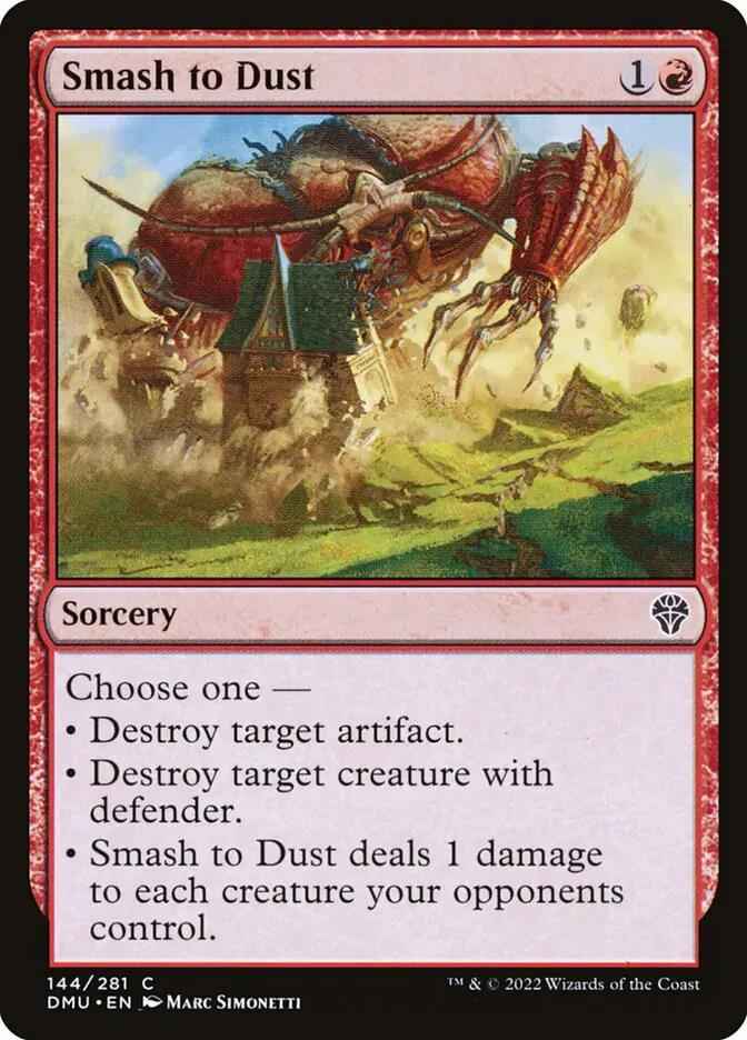 144 - Smash to Dust - Dominaria United - Normal - Magic: The Gathering Card