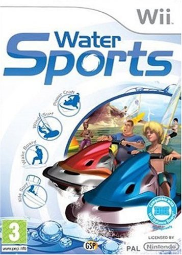 Water Sports - Balance Board Compatible for Nintendo Wii [Disc Only - No Box or Instructions] Nintendo