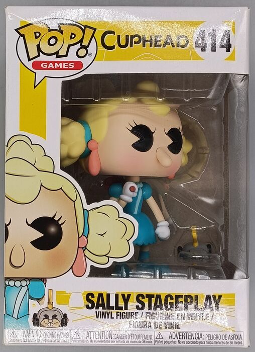 414 Sally Stageplay - Cuphead - Box Damaged Funko POP Funko