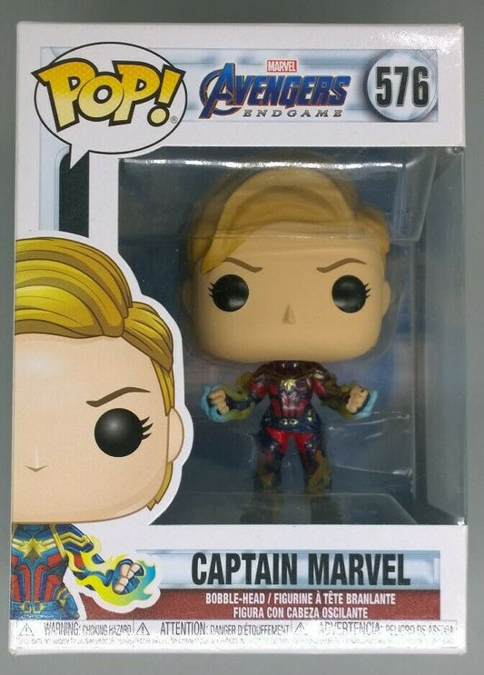 576 Captain Marvel (Short Hair) Marvel Avengers Endgame Funko POP Funko