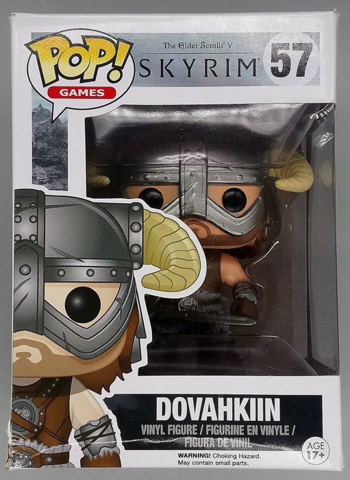 57 Dovahkiin - The Elder Scrolls Skyrim - Funko POP - Box Damaged