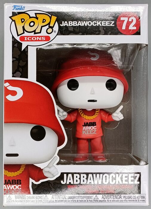 72 JabbaWockeeZ - Icons Rocks - Box Damaged Funko POP