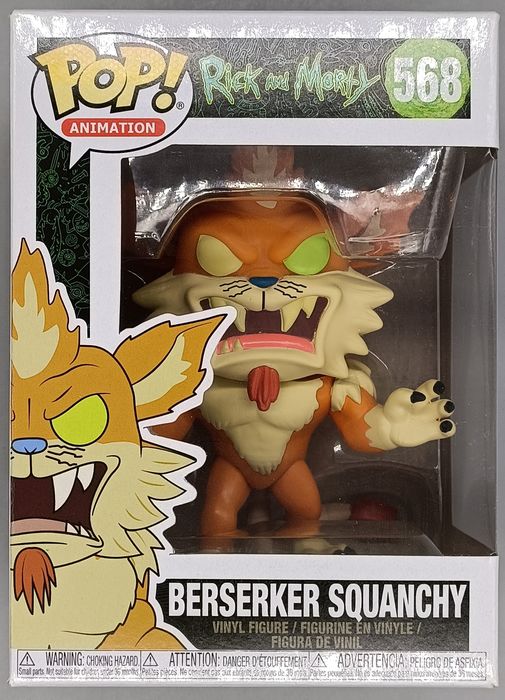 568 Berserker Squanchy - Rick and Morty Funko POP Funko