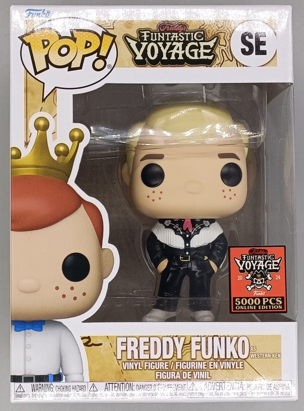 SE Freddy Funko as Western Ken - Limited to 5000 Freddy’s Funtastic Voyage Funko POP Funko