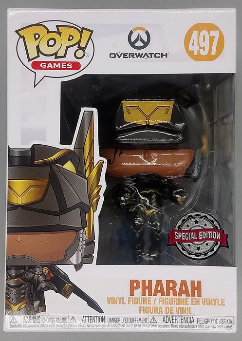 497 Pharah (Anubis) - Overwatch - Box Damaged Funko POP