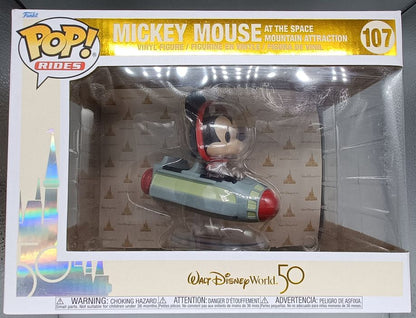 107 Mickey Mouse (Space Mountain Attraction) Rides Disney Funko POP Funko