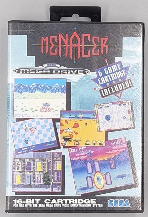 Sega Menacer 6 Game in One (Pest Control!- Whackball etc) for Sega Mega Drive (MD) - FanofThings.co.uk