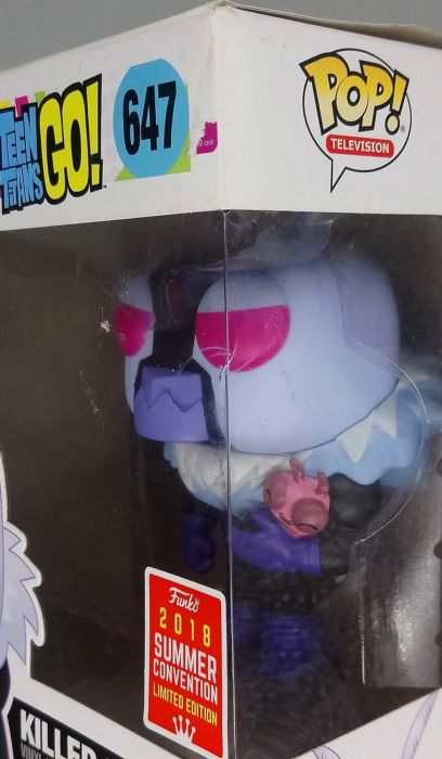 647 Killer Moth - Teen Titans Go! - 2018 Con - Funko POP - Box Damaged
