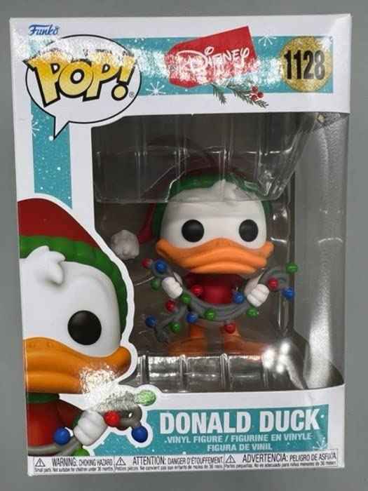1128 Donald Duck (Holiday) - Disney - Funko POP - Box Damaged