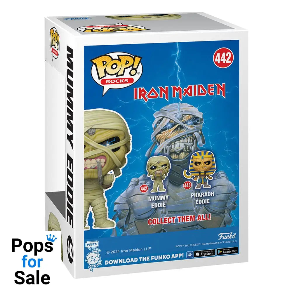 442 Mummy Eddie - Iron Maiden - Rocks Funko POP - Brand New