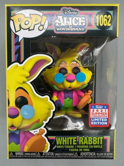 1062 White Rabbit (Blacklight) Disney Alice In Wonderland 2 Funko POP Funko