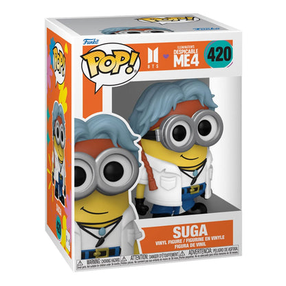420 Suga - Minions x BTS - Rocks Funko POP - Brand New Funko