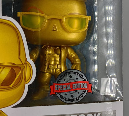 46 The Rock (Gold) WWE Smackdown Live 20th Anniversary Box Damaged Funko POP