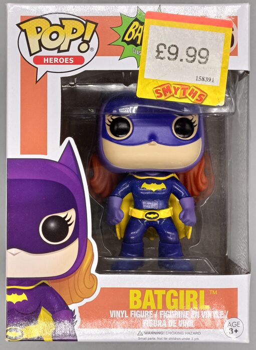 186 Batgirl - DC Batman Classic TV Series - Box Damaged Funko POP