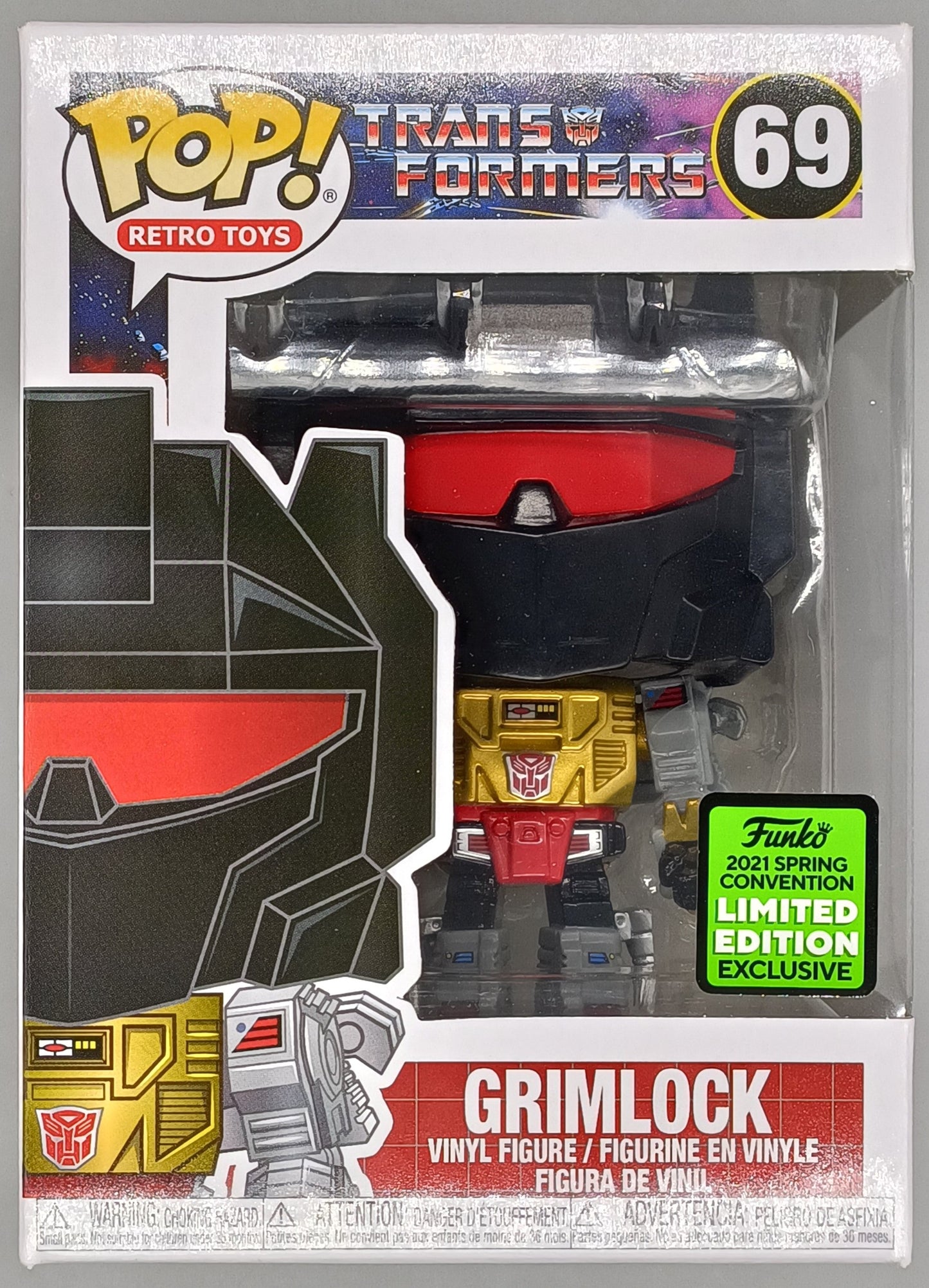 69 Grimlock - Transformers - 2021 Con Funko POP