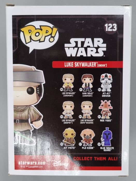 123 Luke Skywalker (Endor) - Star Wars - Funko POP