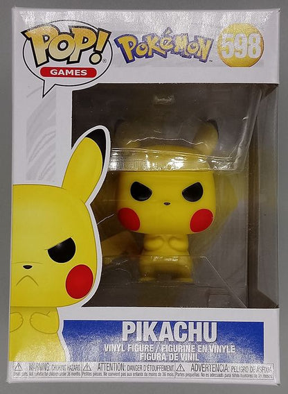 598 Pikachu (Grumpy) - Pokemon - Funko POP - Box Damaged