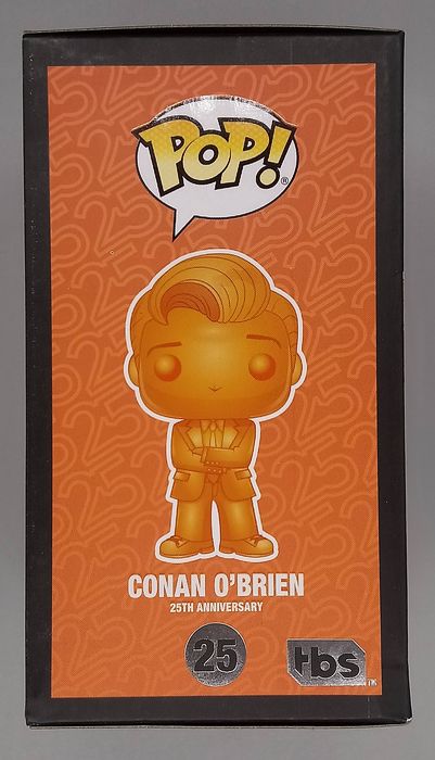 25 Conan O'Brien (Orange) - Conan - 2019 Con Funko POP