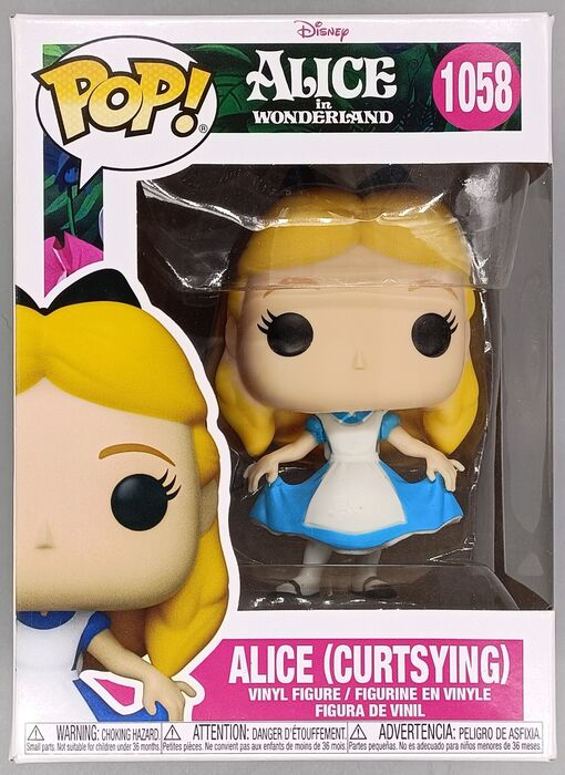 1058 Alice (Curtsying) - Disney Alice In Wonderland Funko POP