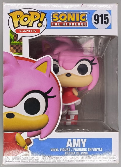 915 Amy - Sonic the Hedgehog - Box Damaged Funko POP Funko