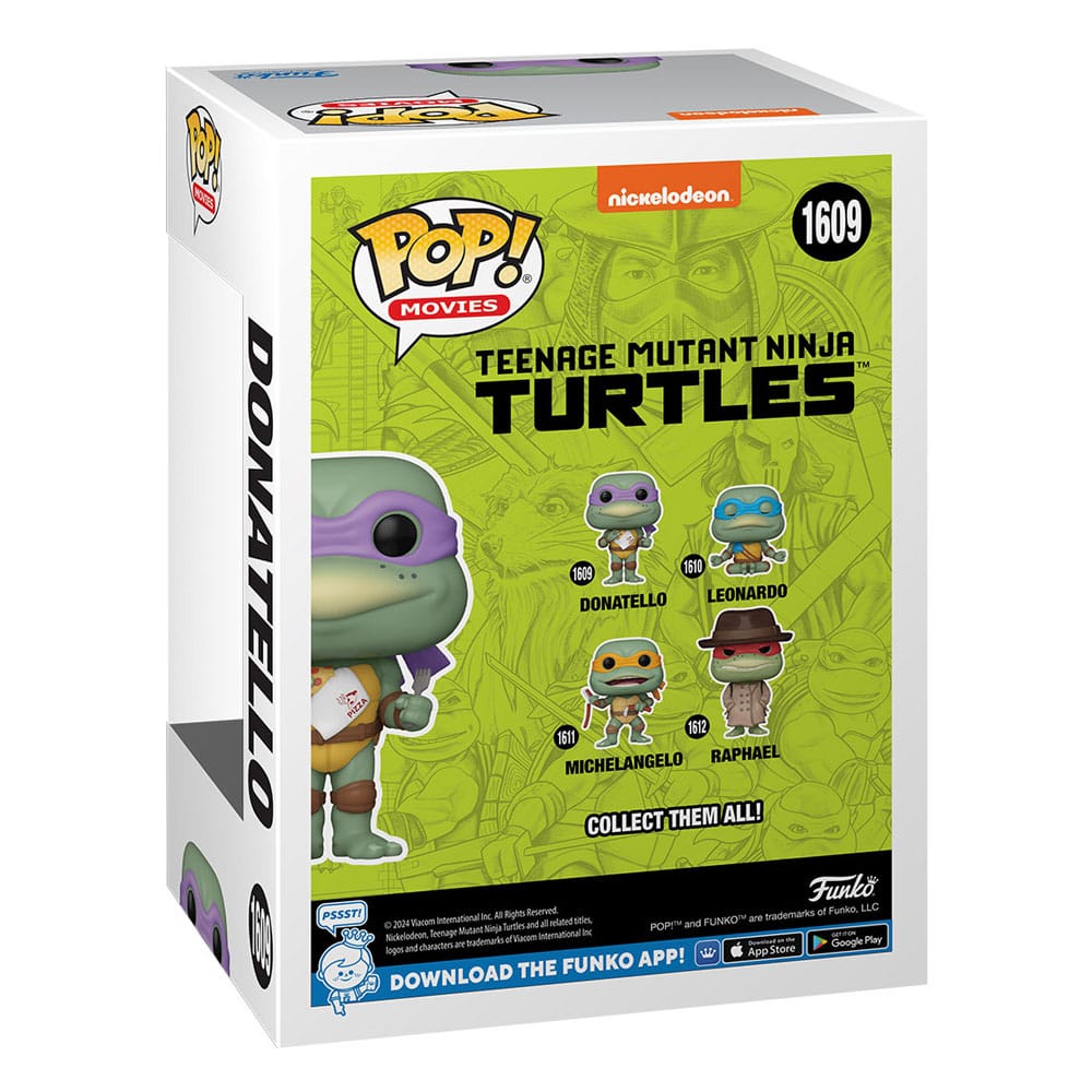 1609 Donatello w/Napkin - Teenage Mutant Ninja Turtles Funko POP - Brand New